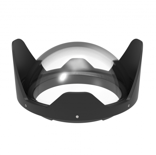 140mm Optical Glass Fisheye Port with Removable Shade